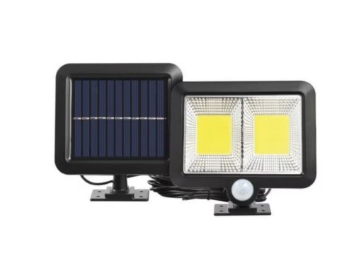 Proiector solar cu acumulator de exterior telecomanda sl f108