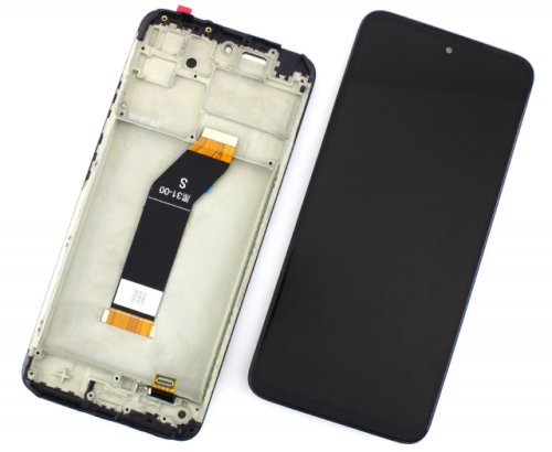 Display Xiaomi redmi 10 2021 cu rama black negru