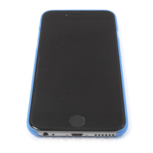 Husa protectie iphone 6 plus pwr perfect fit ultra slim albastra 2mm plastic dur