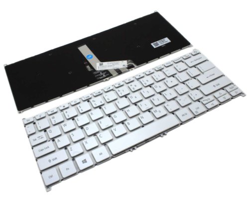 Tastatura acer aspire 5 a514-54 alba iluminata backlit