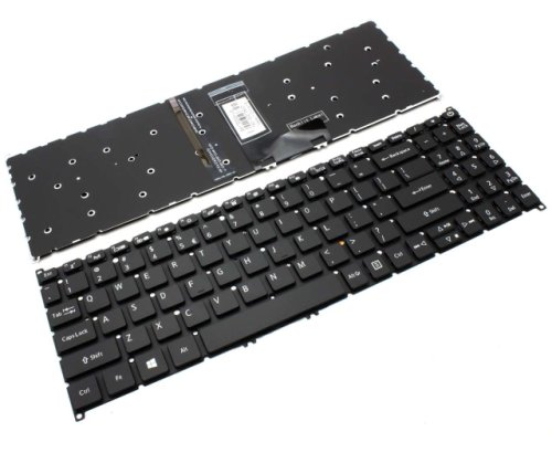 Tastatura acer extensa ex215-51g iluminata backlit