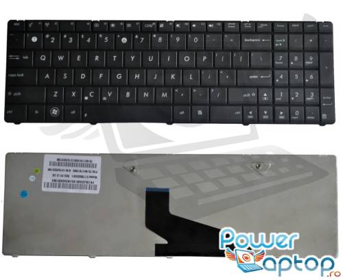 Tastatura asus x53a cu suruburi