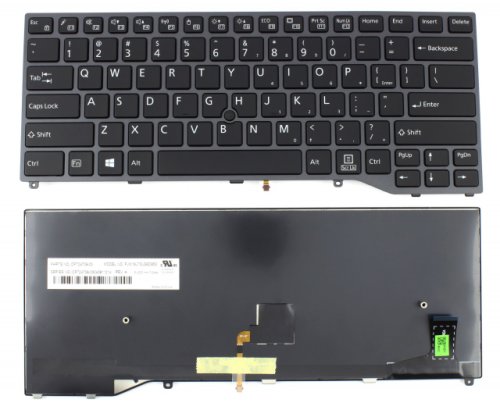 Tastatura fujitsu siemens lifebook u7410 iluminata backlit