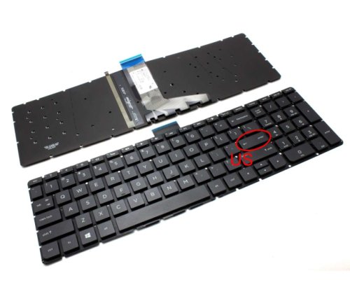 Tastatura hp 9z.nc8bw.c01 iluminata layout us fara rama enter mic