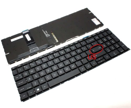 Tastatura hp probook 450 g8 iluminata layout us fara rama enter mic
