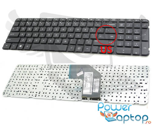 Tastatura hp sg-55110-28a layout us fara rama enter mic