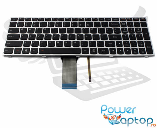 Ibm Lenovo Tastatura lenovo 25214725 rama gri iluminata backlit