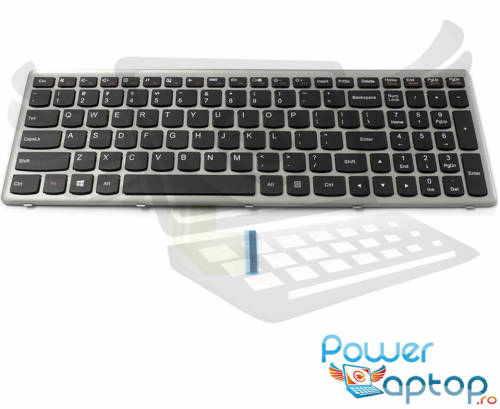 Tastatura lenovo ideapad z500 rama gri