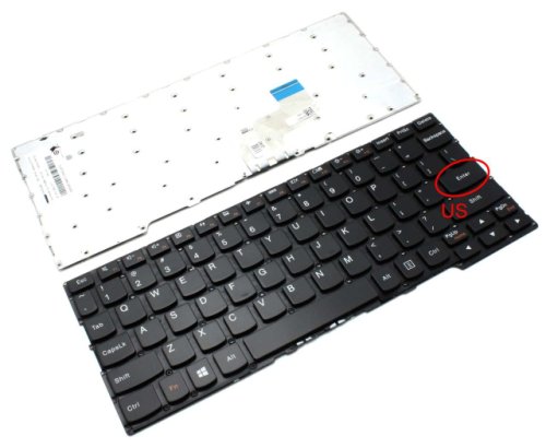 Tastatura lenovo mp-12u13tk-6868 layout us fara rama enter mic