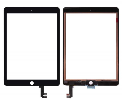 Touchscreen apple ipad air 2 a1566 a1567 negru geam sticla tableta