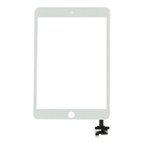 Touchscreen digitizer apple ipad mini 4 a1538 a1550 alb geam sticla tableta