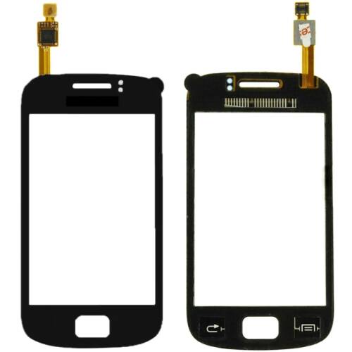 Touchscreen digitizer samsung galaxy mini 2 s6500 black negru geam sticla smartphone