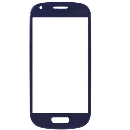 Touchscreen digitizer samsung i8190 galaxy s3 mini blue albastru geam sticla smartphone