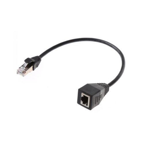 Cablu adaptor extensie ethernet rj45 ethernet cat 5e 30 cm
