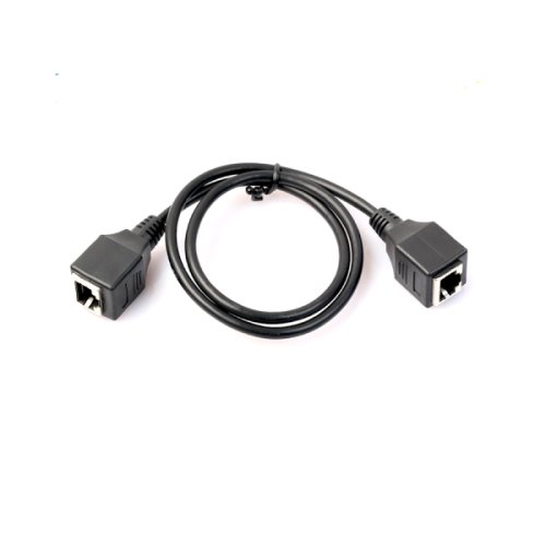 Cablu adaptor extensie rj45 cat5e lan ethernet mama - mama 60cm