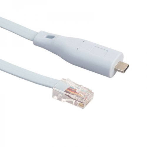 Cablu adaptor usb type c tata la rj45 lan ethernet tata pentru router / switch 1.8m