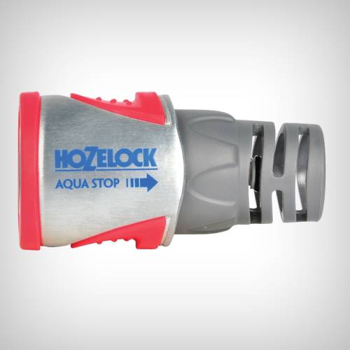 Hozelock Conector metalic de furtun cu aqua stop 12,5 mm (1/2'')