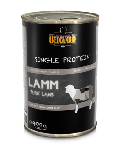 Belcando single protein hrana umeda pentru caini, cu miel, 24x400 g