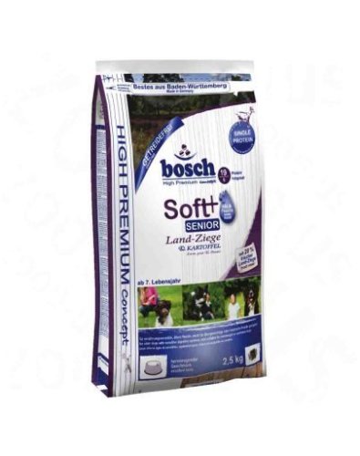 Bosch soft hrana caini senior 2x12,5 kg + recompense sticks 7 buc.
