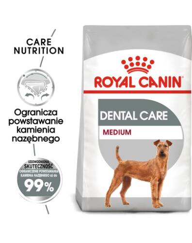 Royal canin medium dental care adult hrana uscata caine reducerea formarii tartrului, 10 kg