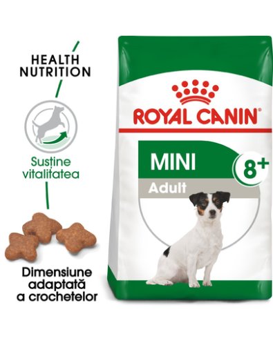 Royal canin mini adult hrana uscata caine caine adult talie mica 8+1 kg
