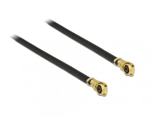 Cablu antena mhf iv/hsc mxhp32 plug la mhf iv/hsc mxhp32 plug 20cm 1.13, delock 89643