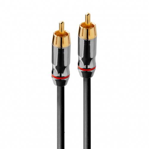 Cablu audio composite/digital coaxial rca t-t premium gold 1m, lindy l37896