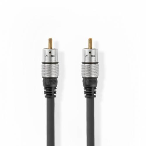 Nedis Cablu audio digital coaxial rca t-t 2.5m, cagc24170at25
