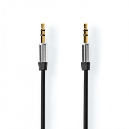 Cablu audio jack 2.5mm t-t 1m, nedis cagl21250bk10