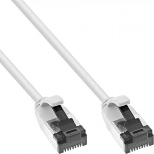 Cablu de retea rj45 ftp cat8.1 lsoh 0.5m alb, inline il75355w