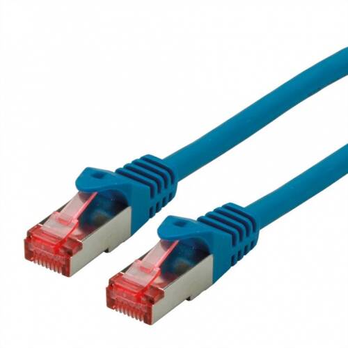 Cablu de retea sftp cat 6 component level lsoh bleu 20m, roline 21.15.2649