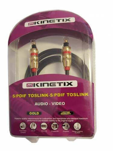 Cablu gold audio digital toslink 2m, ktcblhe13043