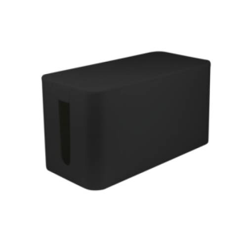 Cutie pentru organizare cabluri neagra 235x115x120mm, logilink kab0060
