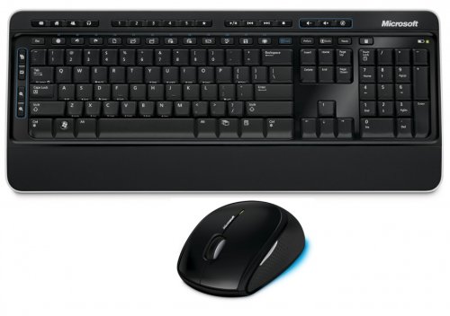 Kit tastatura + mouse microsoft wireless desktop media 2000, m7j-00015