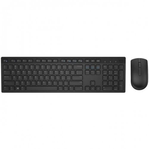 Kit tastatura + mouse wireless km636 negru, dell 580-adft