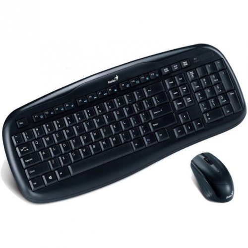 Kit tastatura si mouse wireless kb-8000x, genius