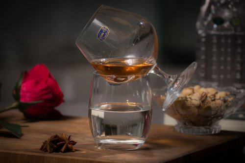 Bohemia Lara set 6 pahare cristalin cognac 400 ml