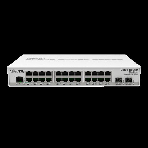 Cloud router switch 24 x gigabit, 2 x sfp+ - mikrotik crs326-24g-2s+in