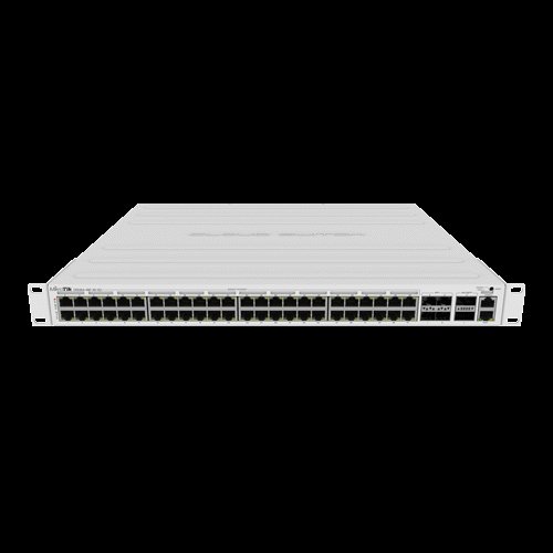 Cloud router switch 48 x gigabit poe+ out 700w, 4 x 10g sfp+, 2 x 40g qsfp+ - mikrotik crs354-48p-4s+2q+rm