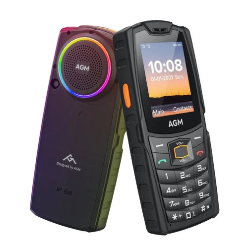 Telefon mobil agm m6, 4g, display 2.4 inchi, 2500 mah, difuzor 3.5 w 109db