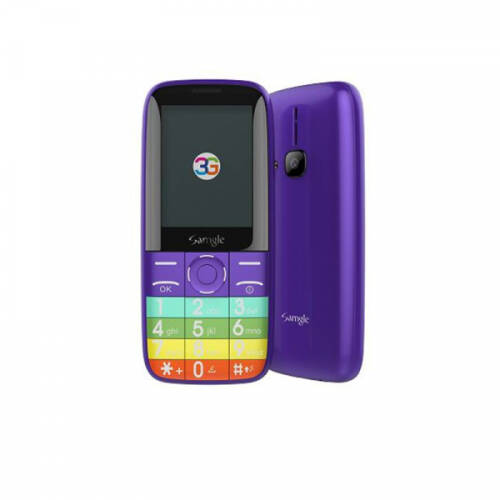 Telefon mobil samgle zoey 3g, ecran 2.4 inch, bluetooth, digi 3g, camera, slot card, radio fm, internet, dualsim