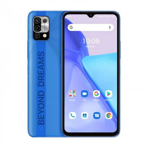 Telefon mobil umidigi power 5 safir albastru, 4g, 6.53 , 3gb ram, 64gb rom, android 11, helio g25 octacore, termometru non-contact, 6150mah
