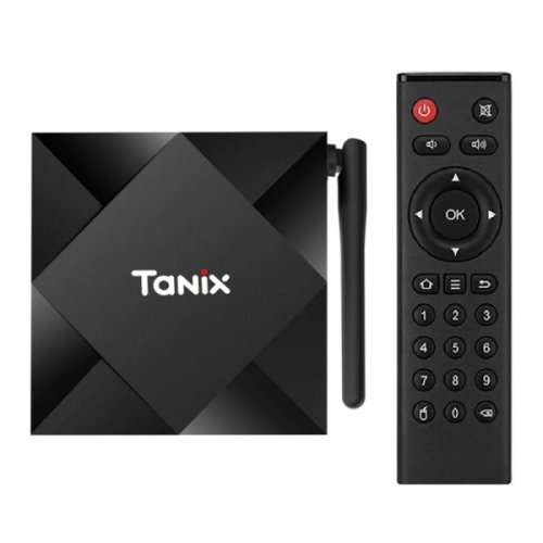 Tv box tanix tx6s-p, 6k, android 10, 2gb ram, 8gb rom, allwinner h616, quadcore, slot memorie