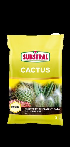 Substrat de pamant pentru cultivarea cactusilor substral 3 l