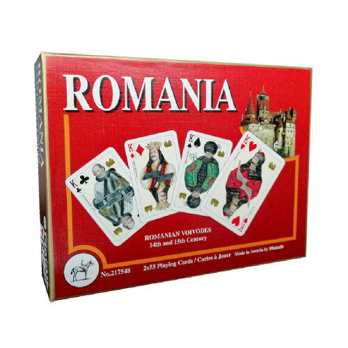 Carti de joc romania (pachet dublu)