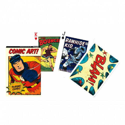 Carti de joc vintage comic art