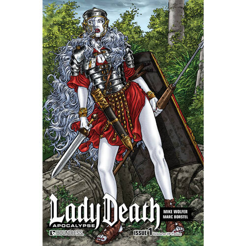 Boundless Comics Lady death apocalypse 01 kickstarter vip premium