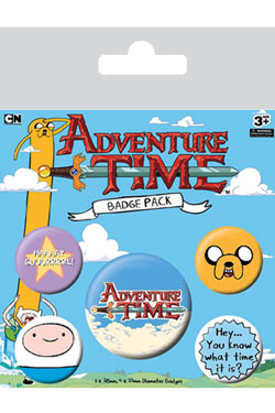 Pin badges - adventure time