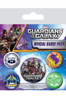 Pin badges - guardians of the galaxy