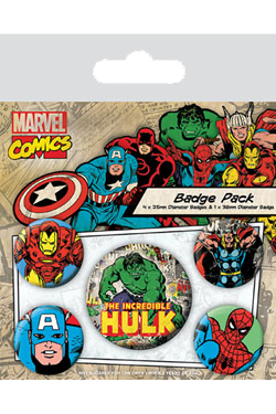 Pin badges - hulk